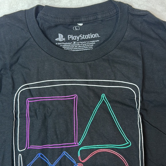 Playstation Mens Graphic T-Shirt Black New Various Sizes NWOT - Picture 4 of 11